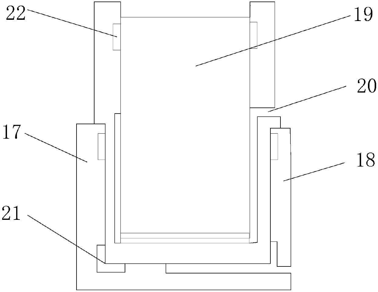 A high-efficiency lapet press-forming machine