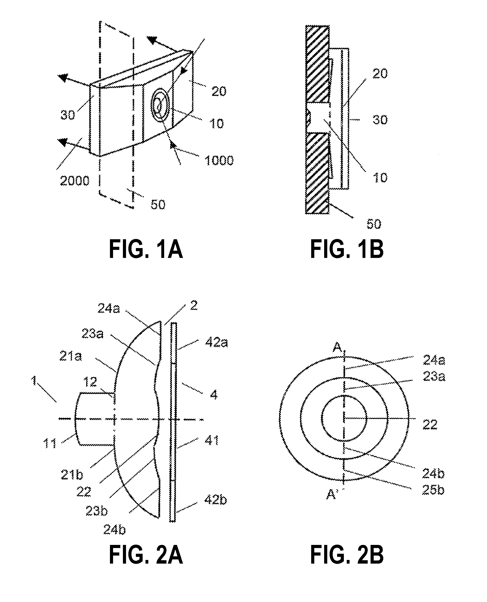 Wide angle display device