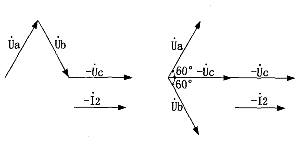 Three-phase system and single-phase system online conversion device