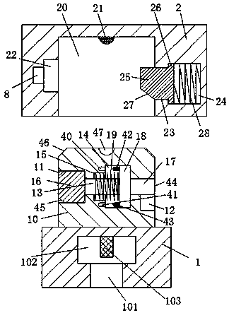 Convenient dust removing device