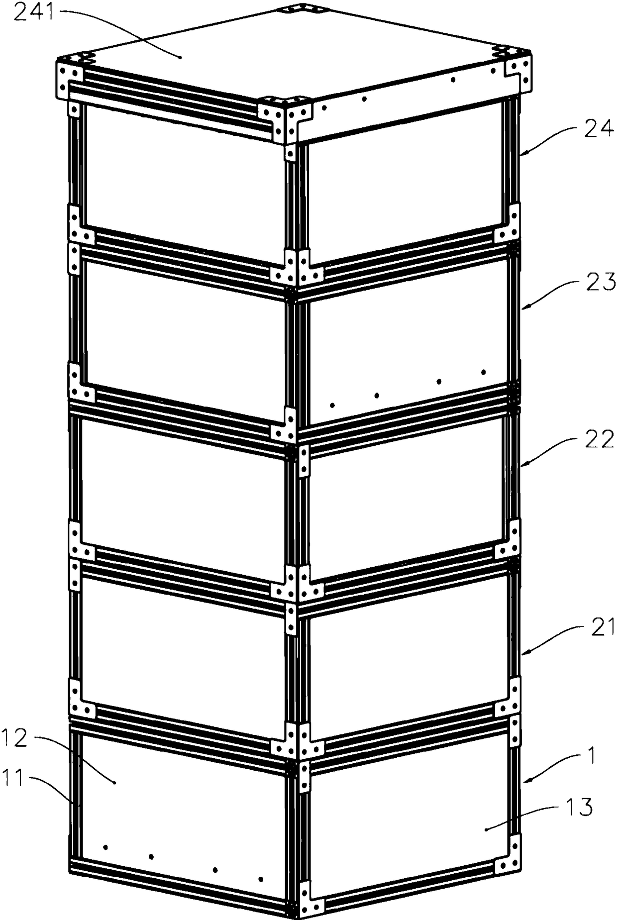 Unmanned aerial vehicle parking garage