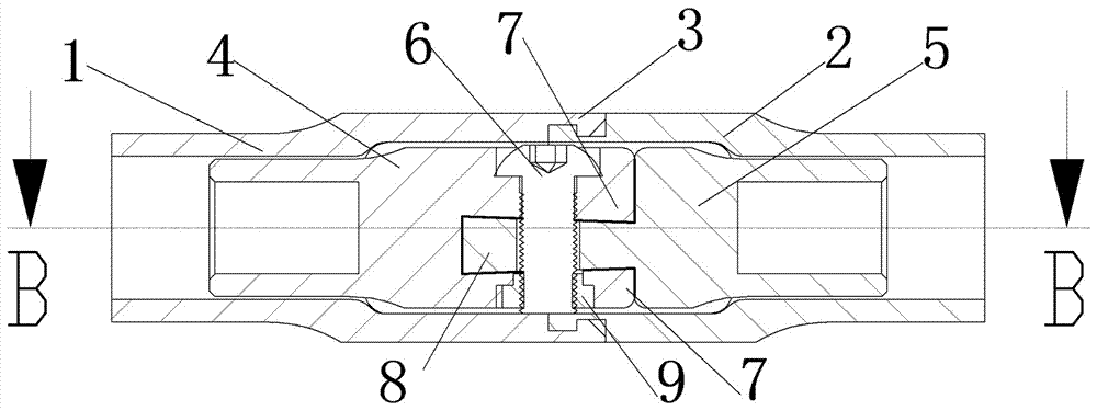 Safety-type large-power, large-current and high-voltage-resistant composite electrical connector