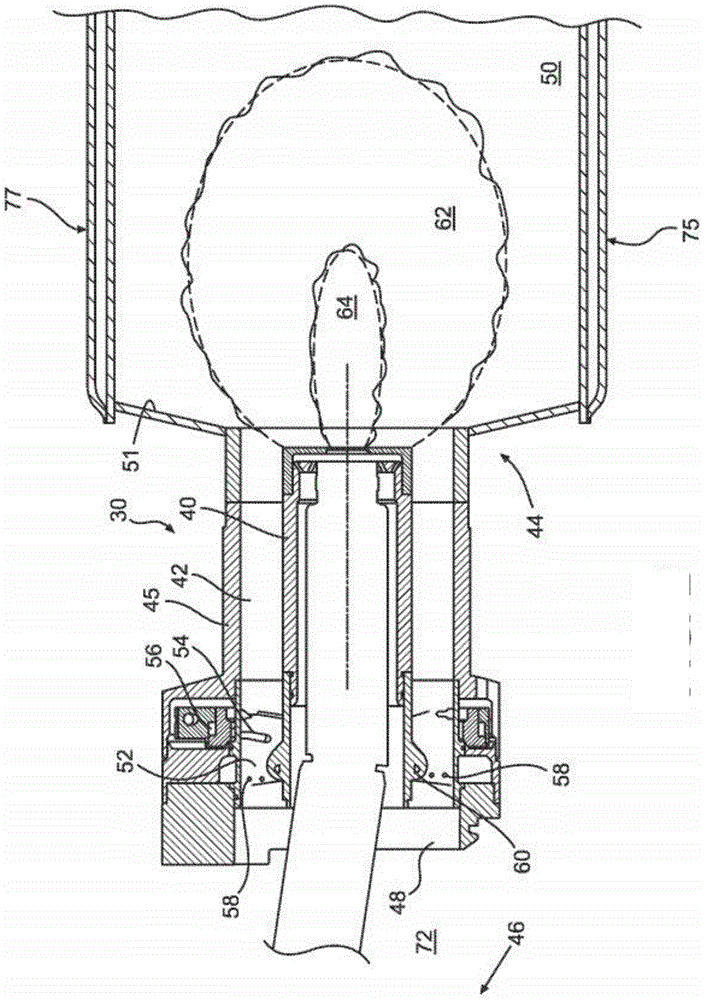 Method of reducing combustion induced oscillations in turbine engine