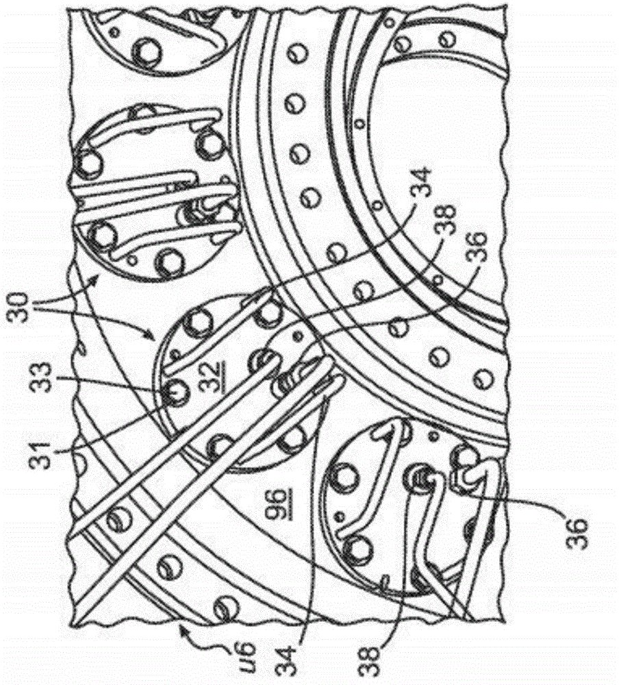 Method of reducing combustion induced oscillations in turbine engine