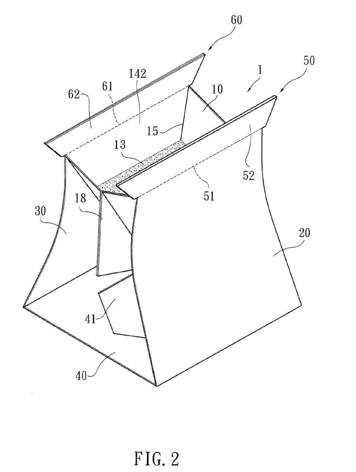 Paper-made coffee dripper for use in drip-brewing coffee