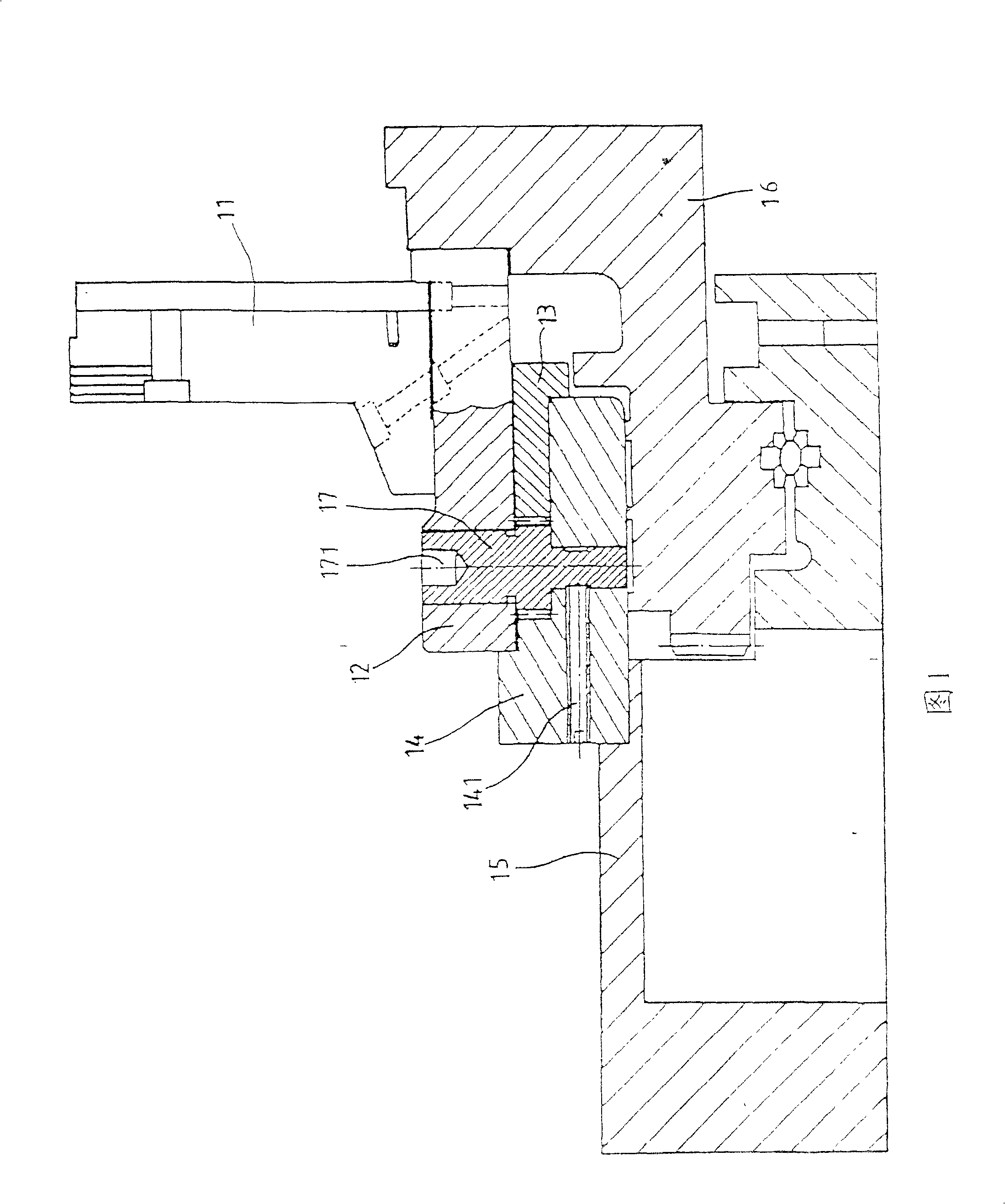 Saddle regulating and fixing apparatus for tubular knitting machine