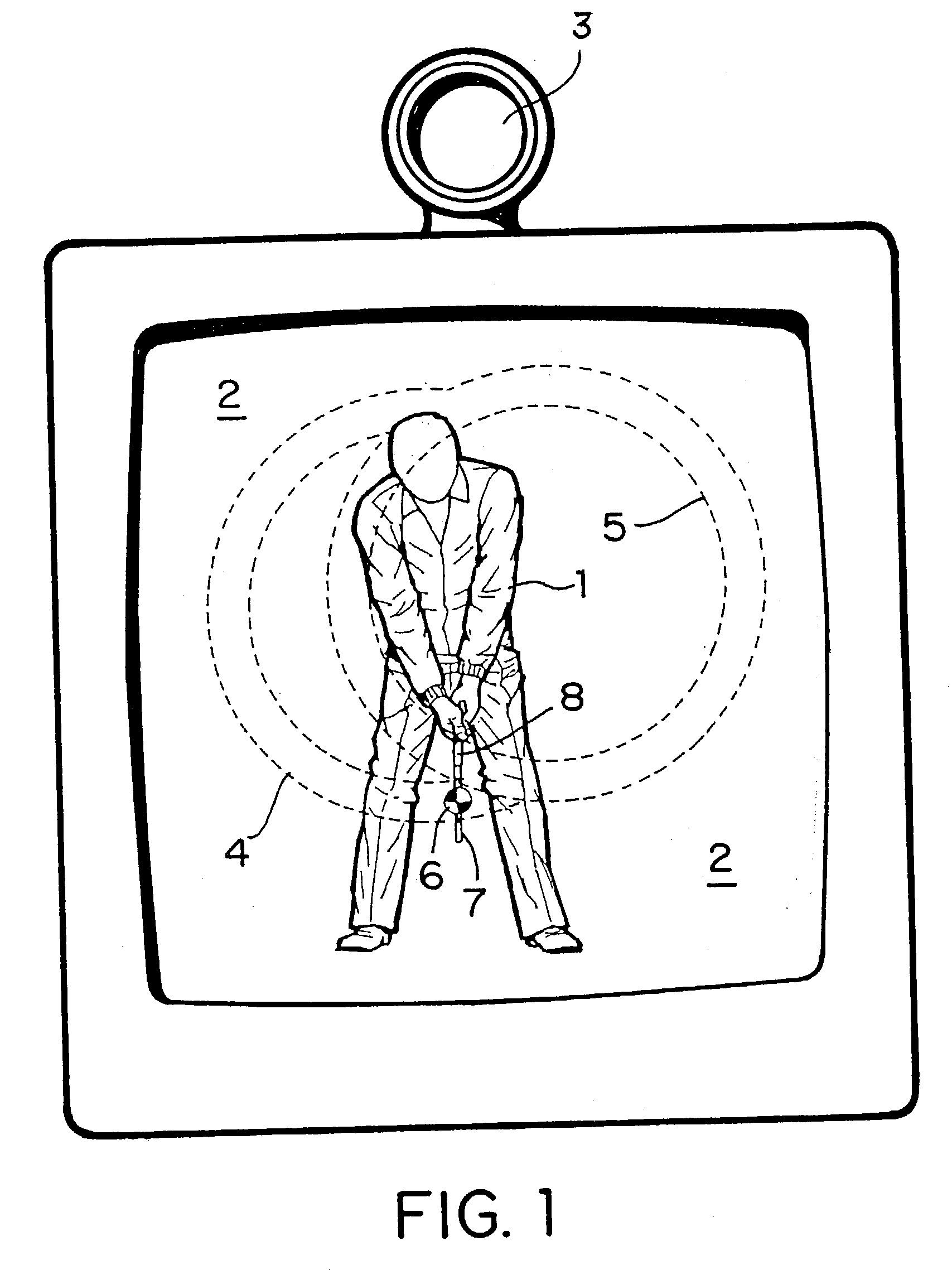 Interactive method and apparatus for tracking and analyzing a golf swing in a limited space with swing position recognition and reinforcement