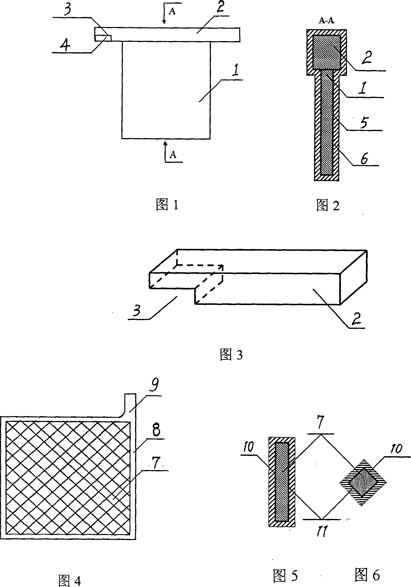 Aluminium and lead laminar composite material