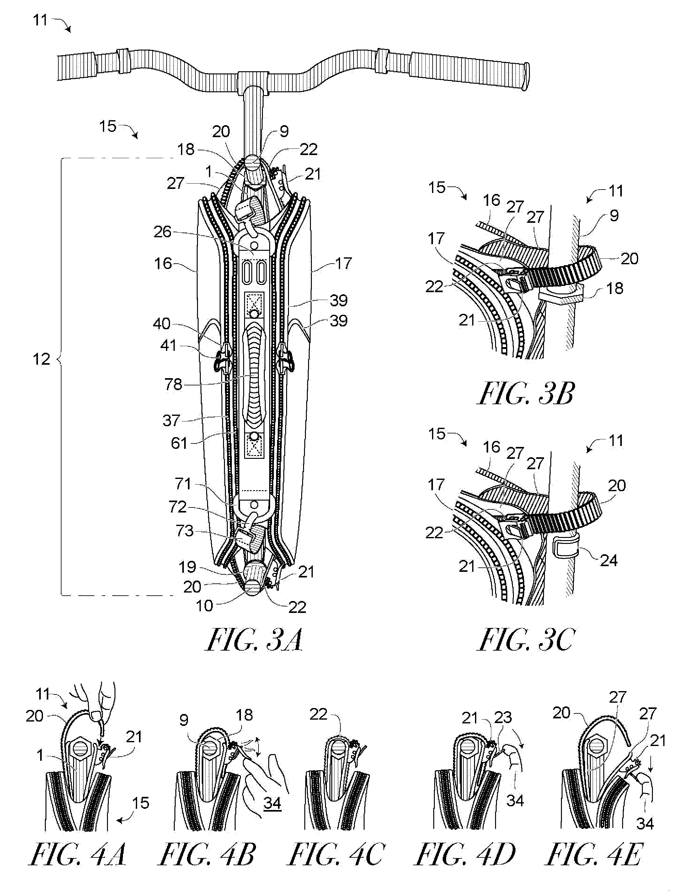 Bicycle article carrier