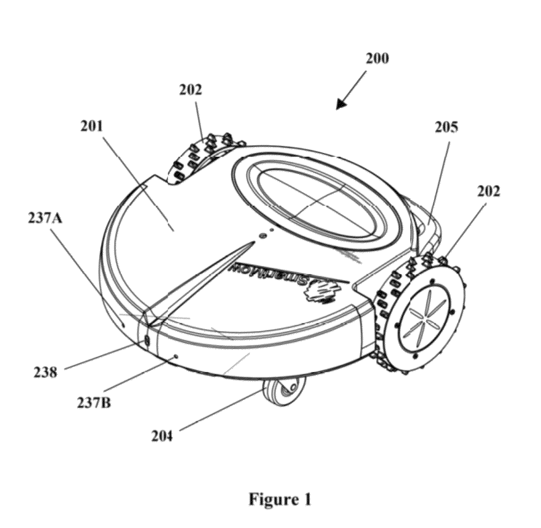 Method for establishing a desired area of confinement for an autonomous robot and autonomous robot implementing a control system for executing the same