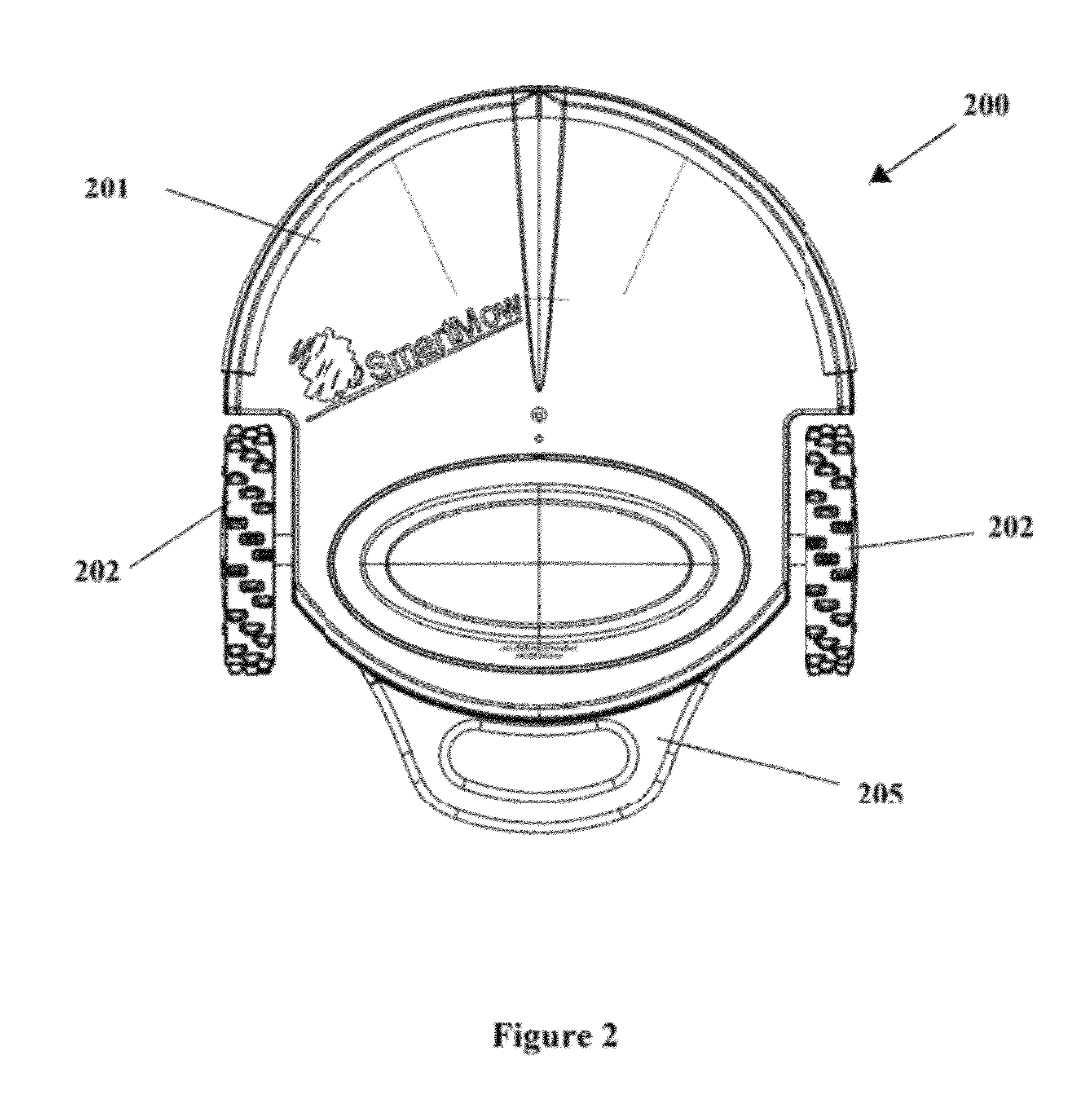 Method for establishing a desired area of confinement for an autonomous robot and autonomous robot implementing a control system for executing the same