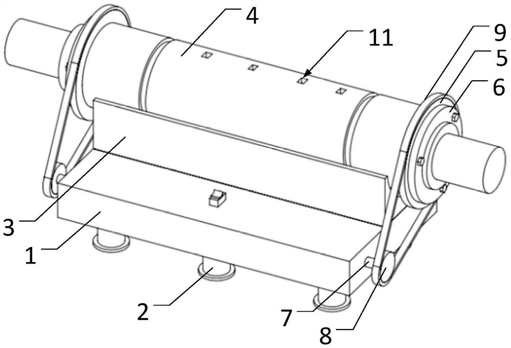 Slip ring maintenance device