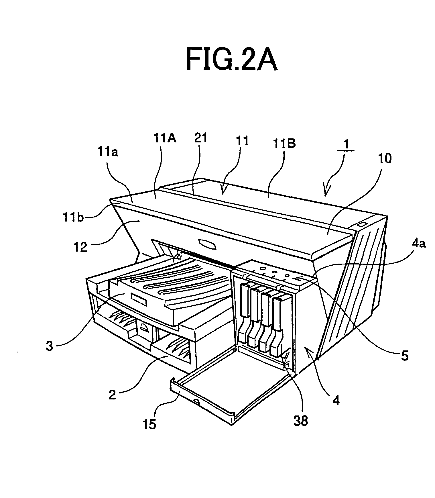 Compact front-operable image forming apparatus