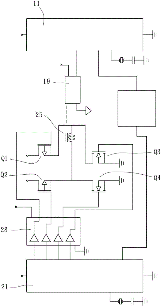 Magnetic transmission type tire pressure sensor, setting tool and setting method