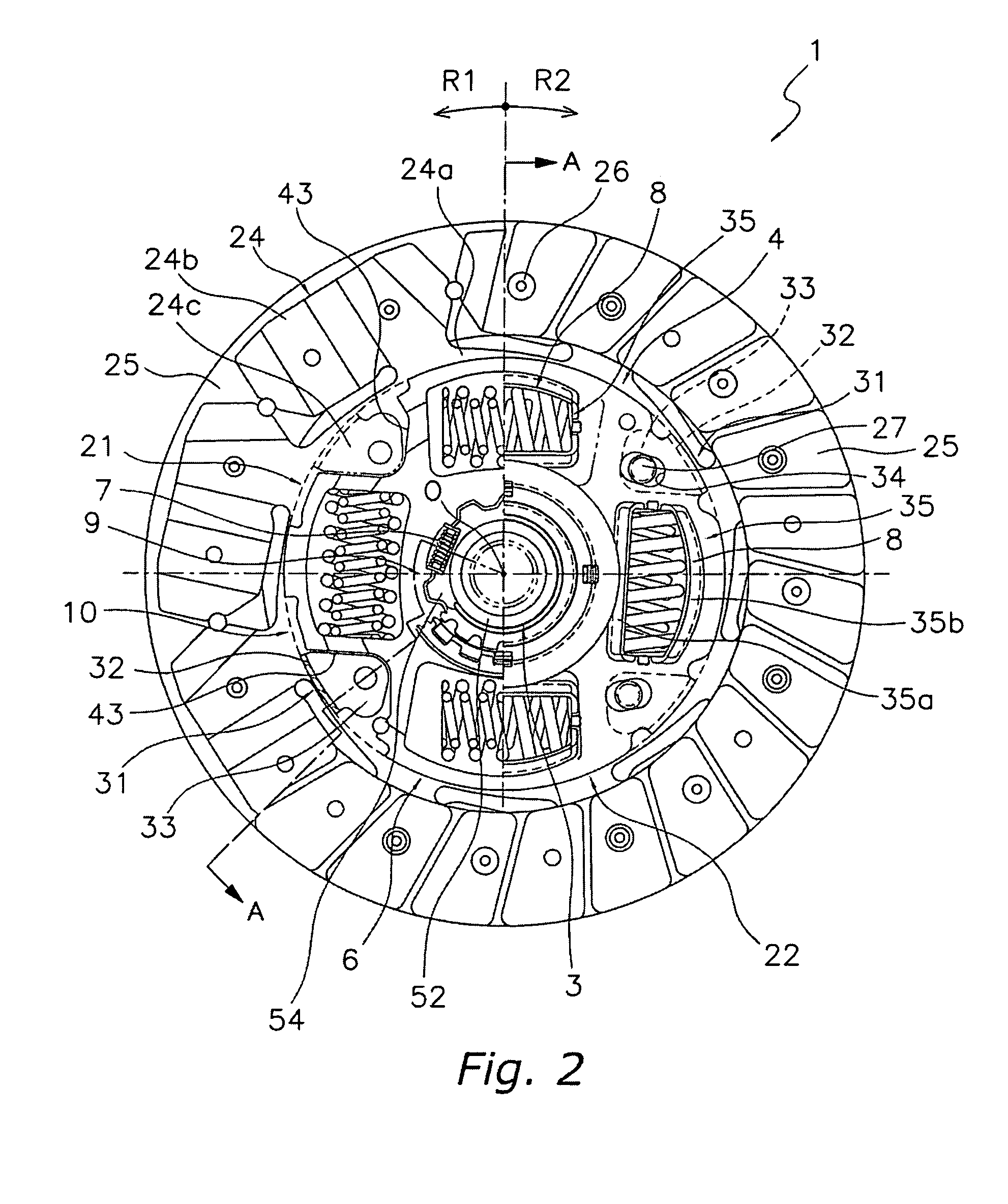 Damper mechanism