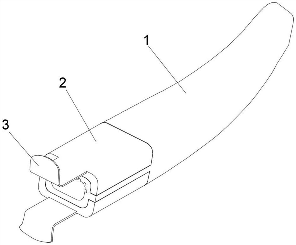 Transesophageal echocardiography probe guide implantation device in low-injury operation