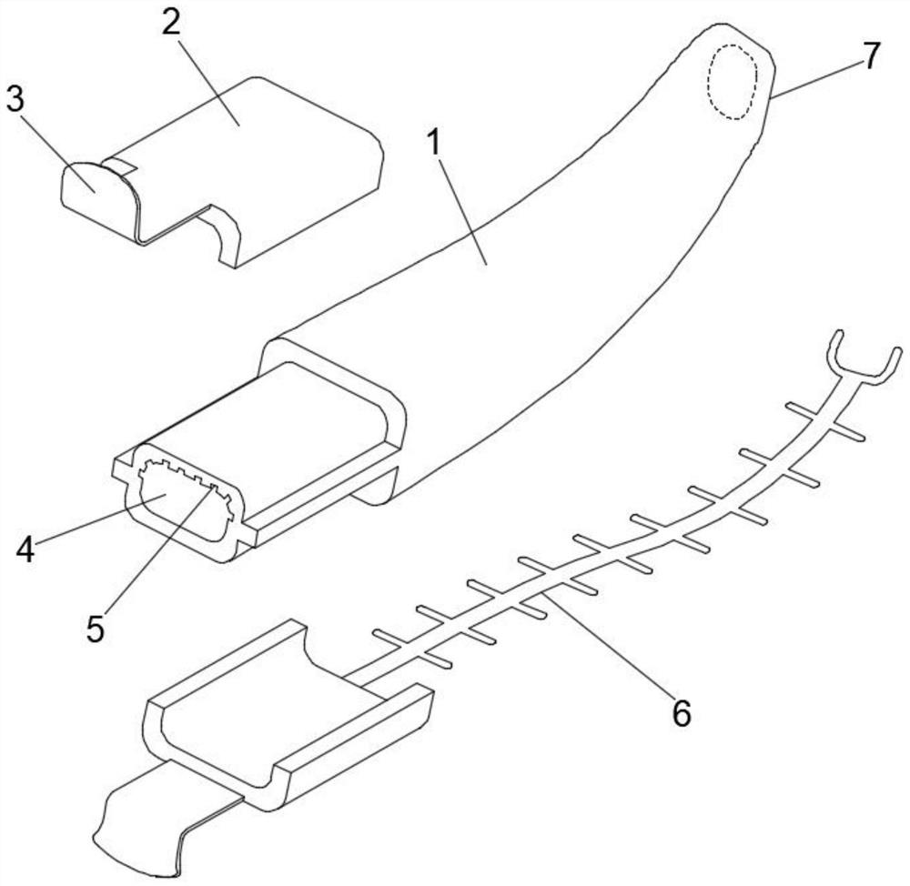 Transesophageal echocardiography probe guide implantation device in low-injury operation