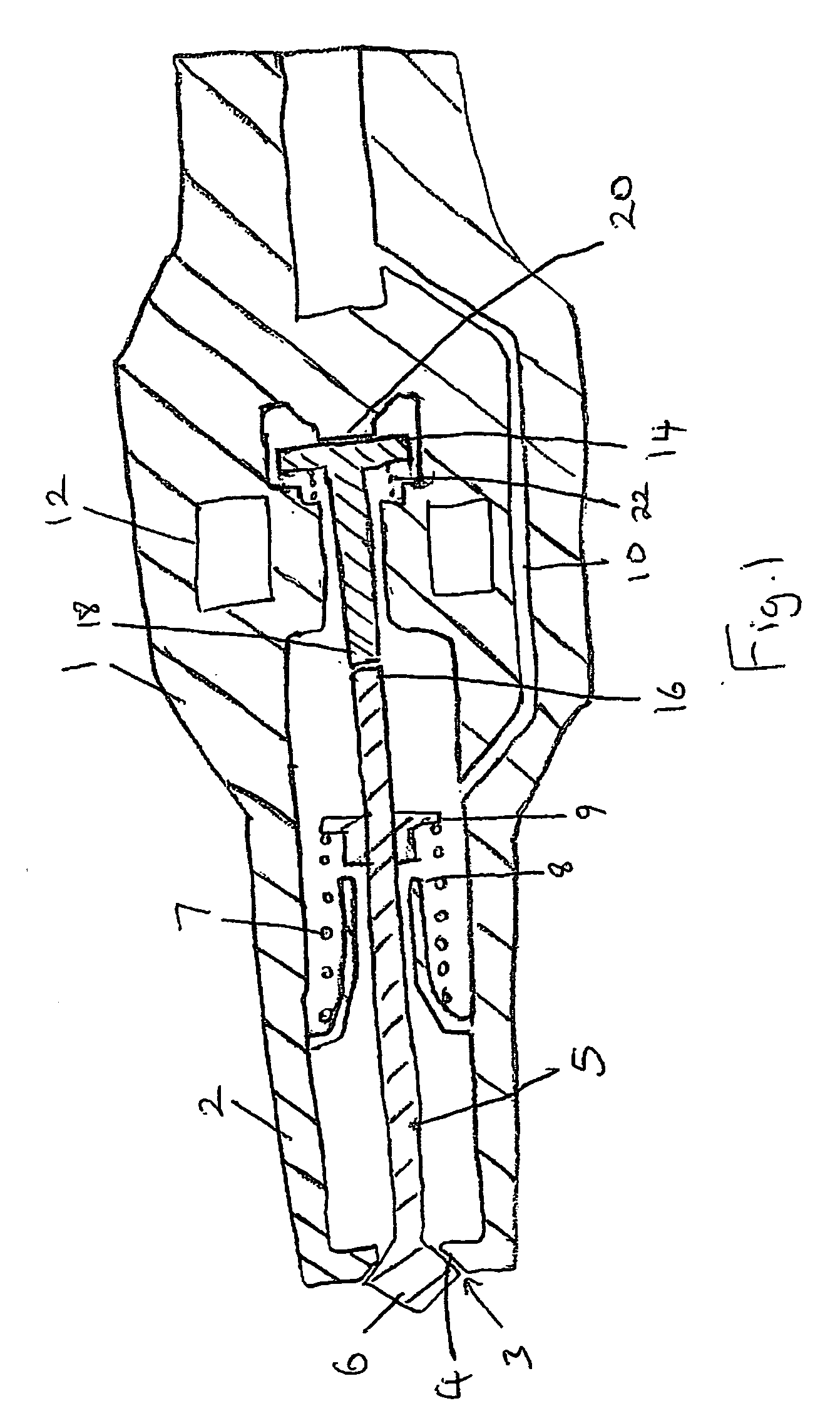 Fuel injector having a separable armature and pintle