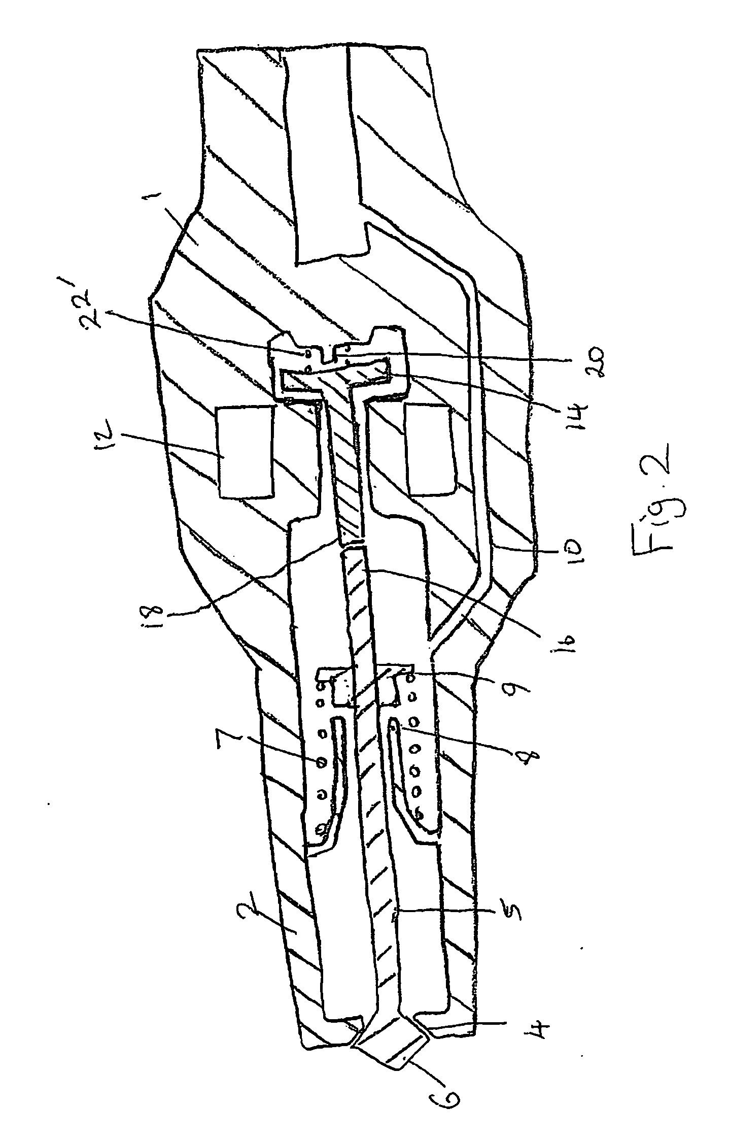 Fuel injector having a separable armature and pintle