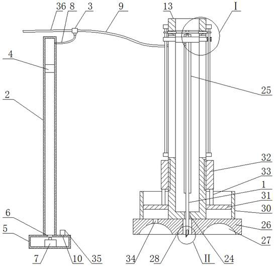 An intelligent puncture and drainage device for extracting effusion