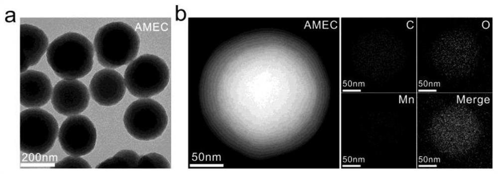 Eumelanin-like nano contrast agent loaded with therapeutic drug and synthesis method thereof