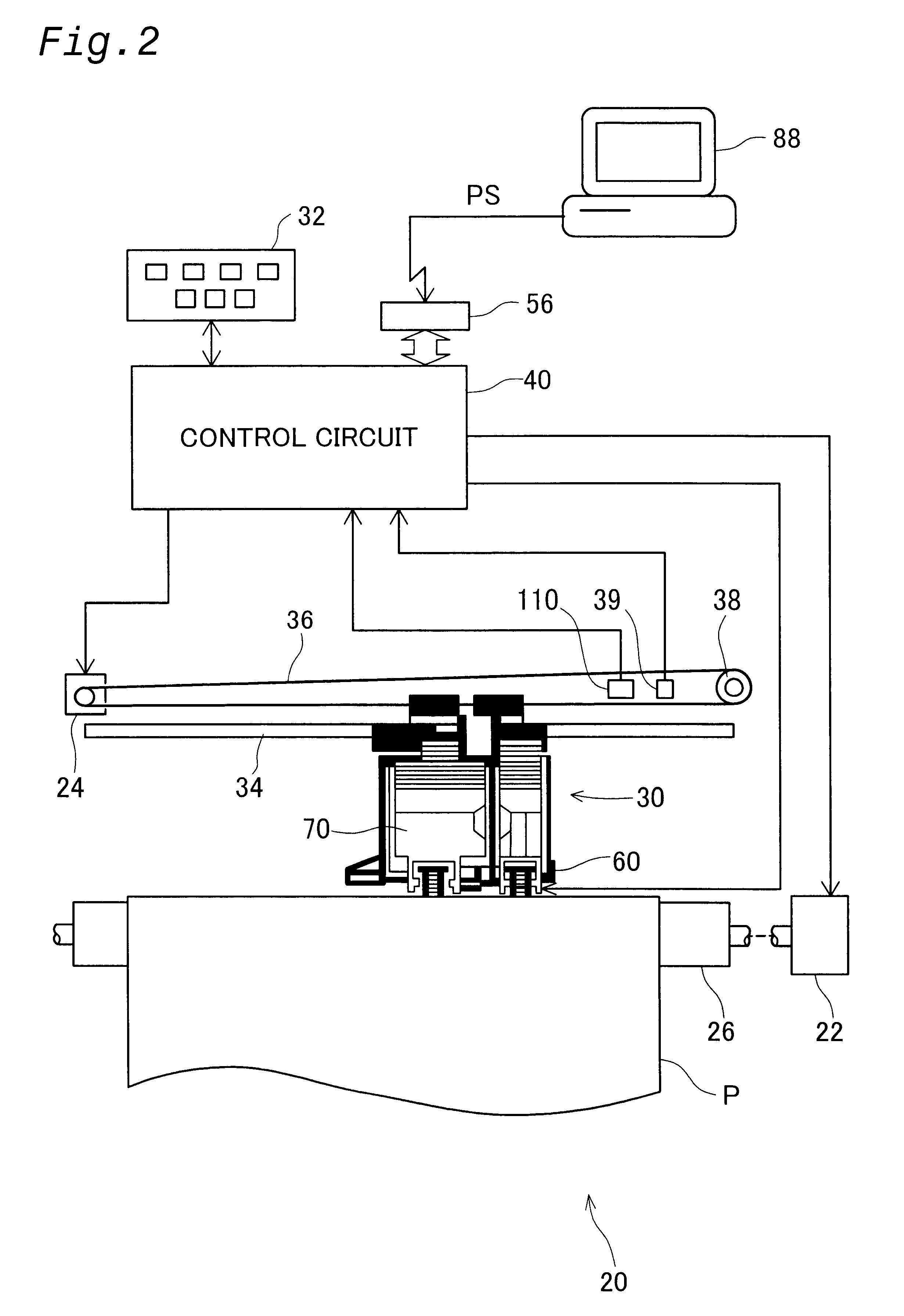 Determining adjustment value for recording position deviation at printing using a plurality of kinds of inspecting patterns