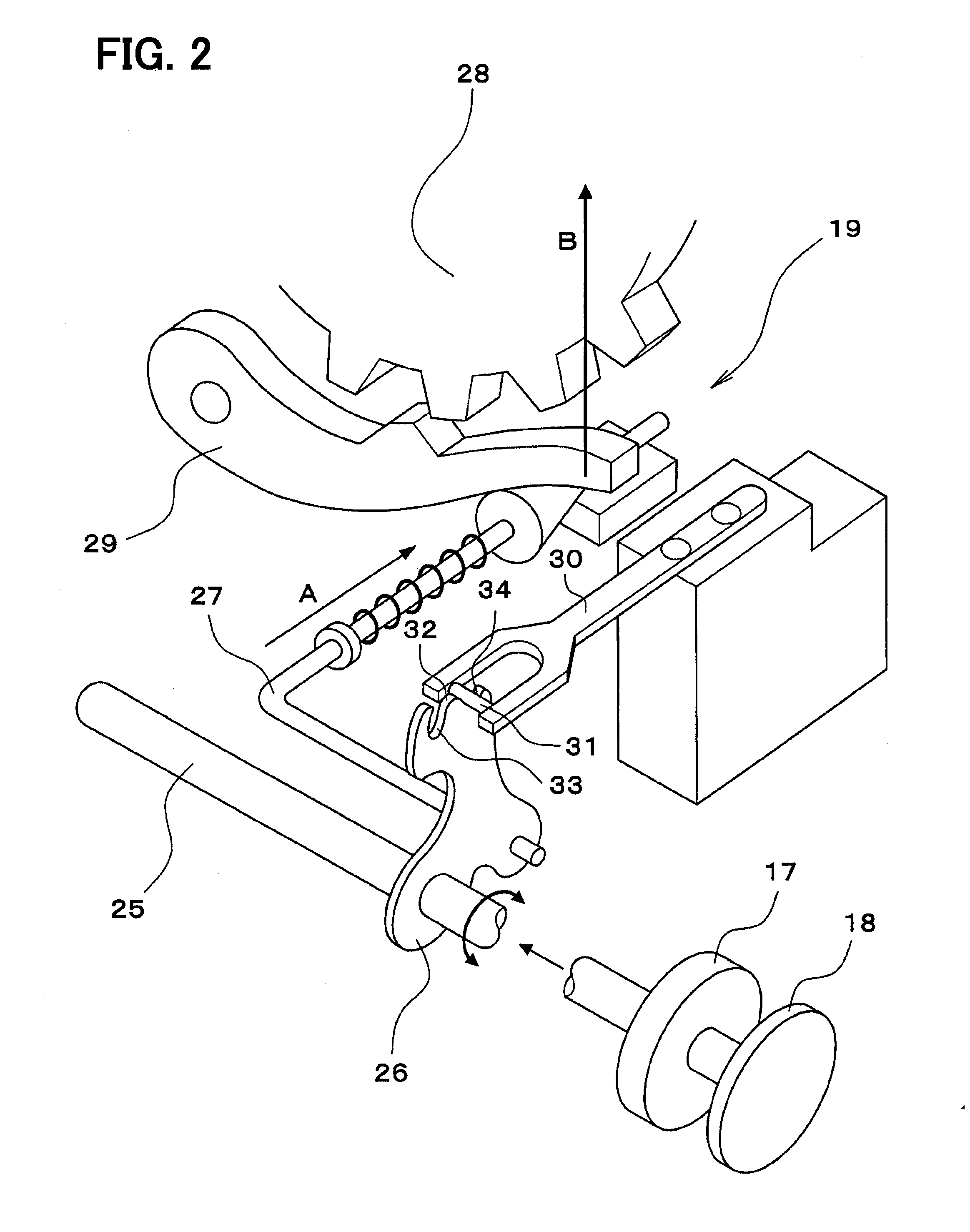 Shift position switching device