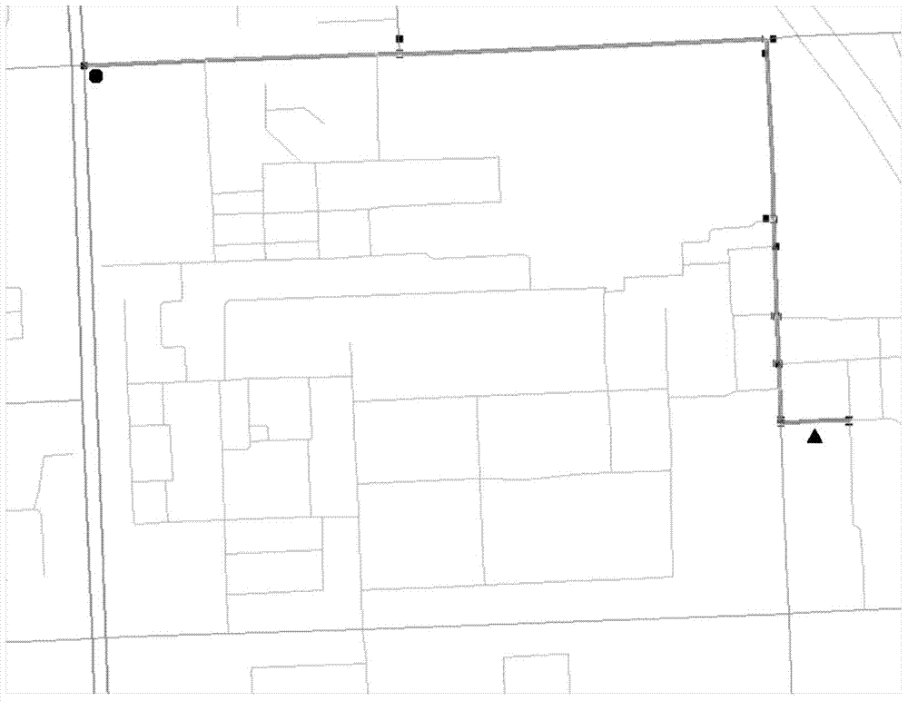 Tensor-based user track mining method