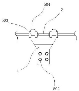 A high-altitude stabilizing device for building exterior wall construction