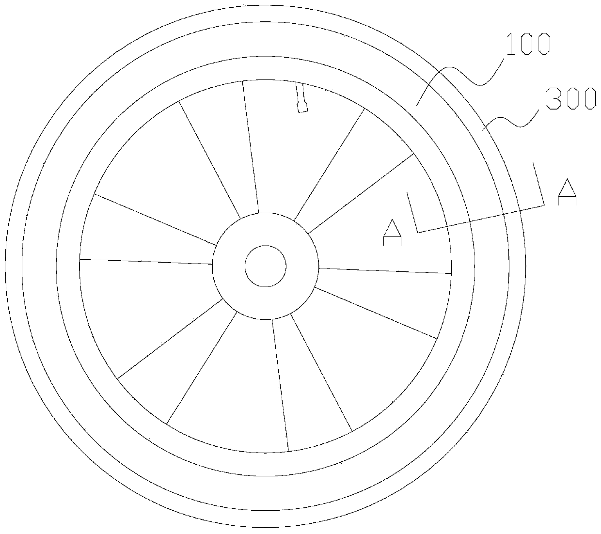 Continuous riding method and continuous riding device for electric vehicle or motorcycle with punctured tires