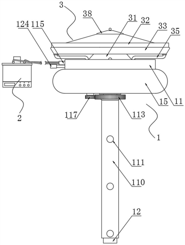 Water environment current situation monitoring device based on Internet of things