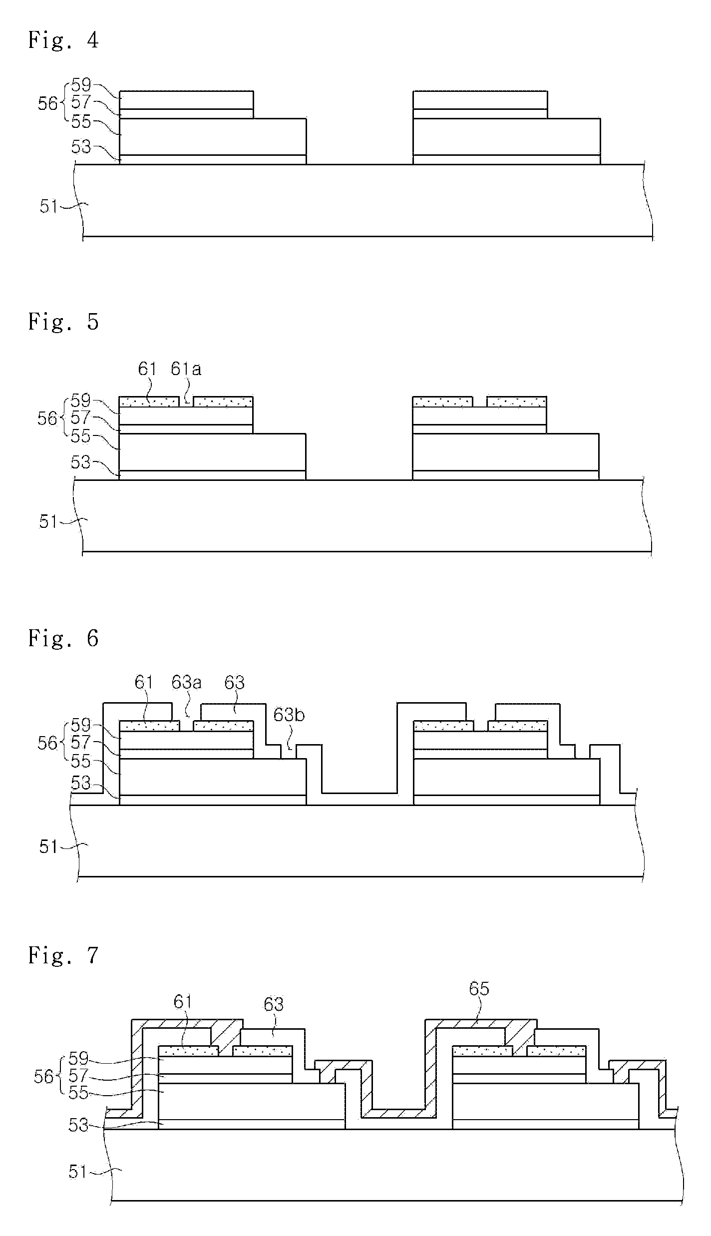 Light emitting diode having plurality of light emitting cells and method of fabricating the same