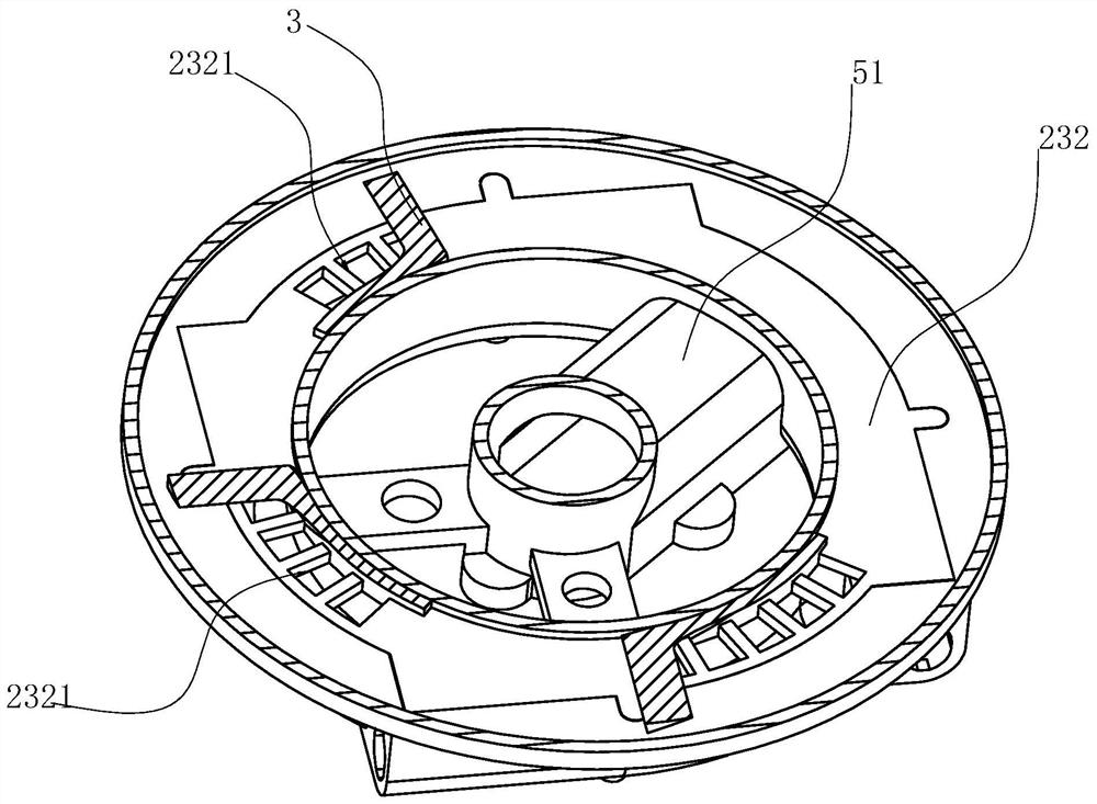 an upward air burner