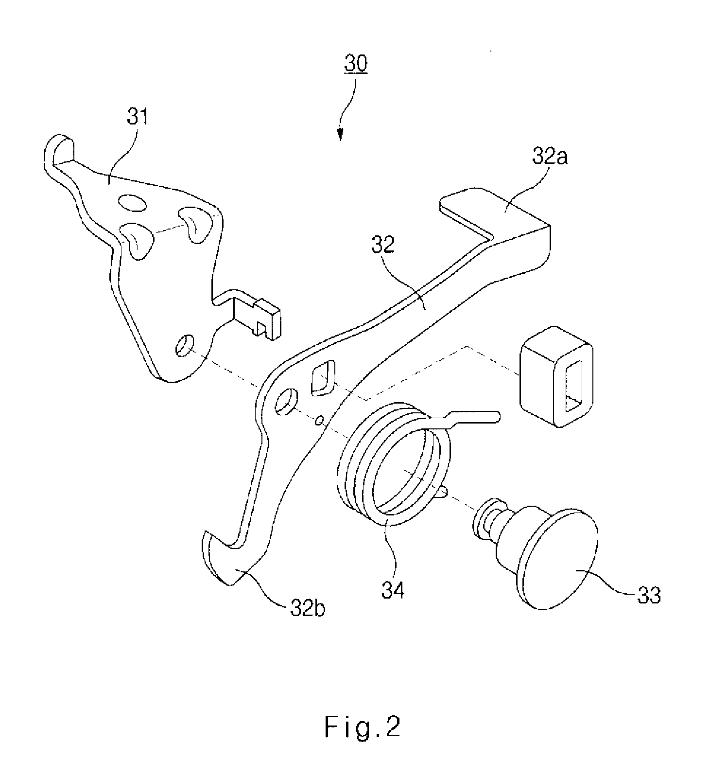 Safety Hook Structure for Hood