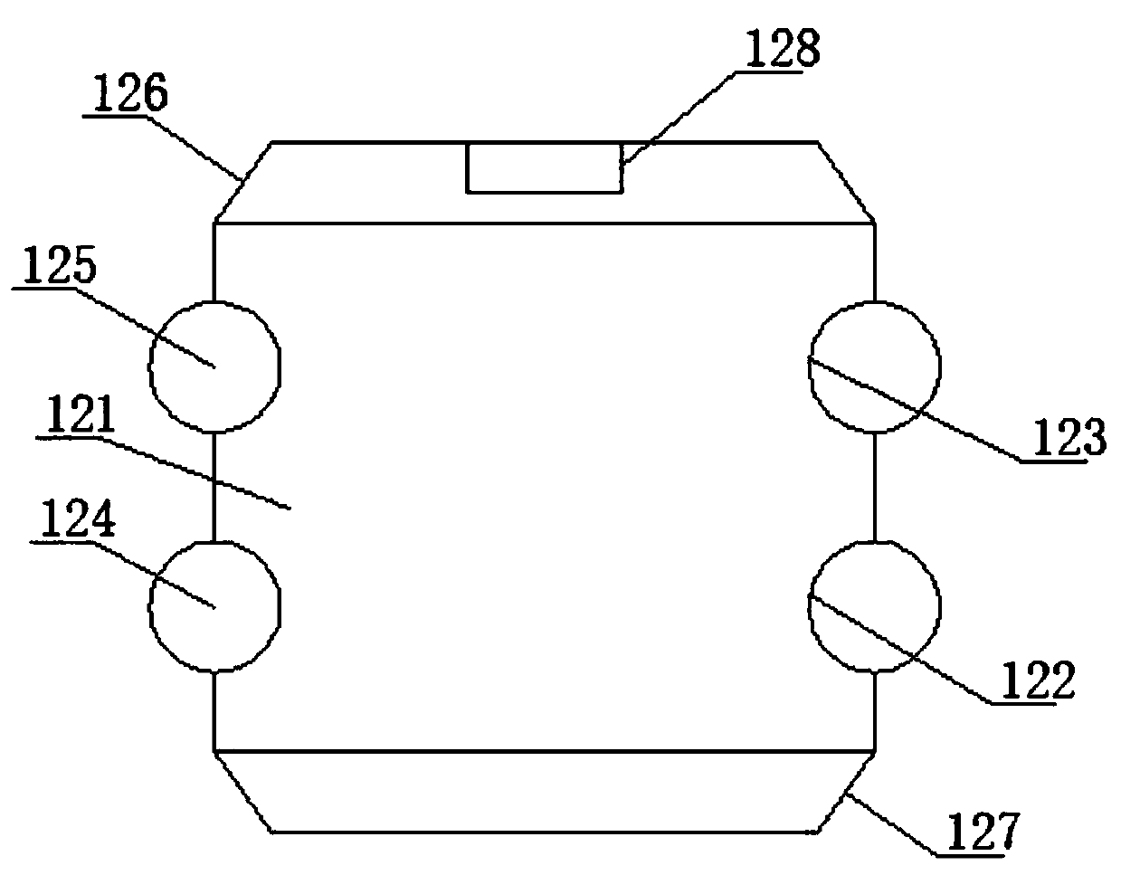 Electromagnetic type drive high-use-rate object screening device