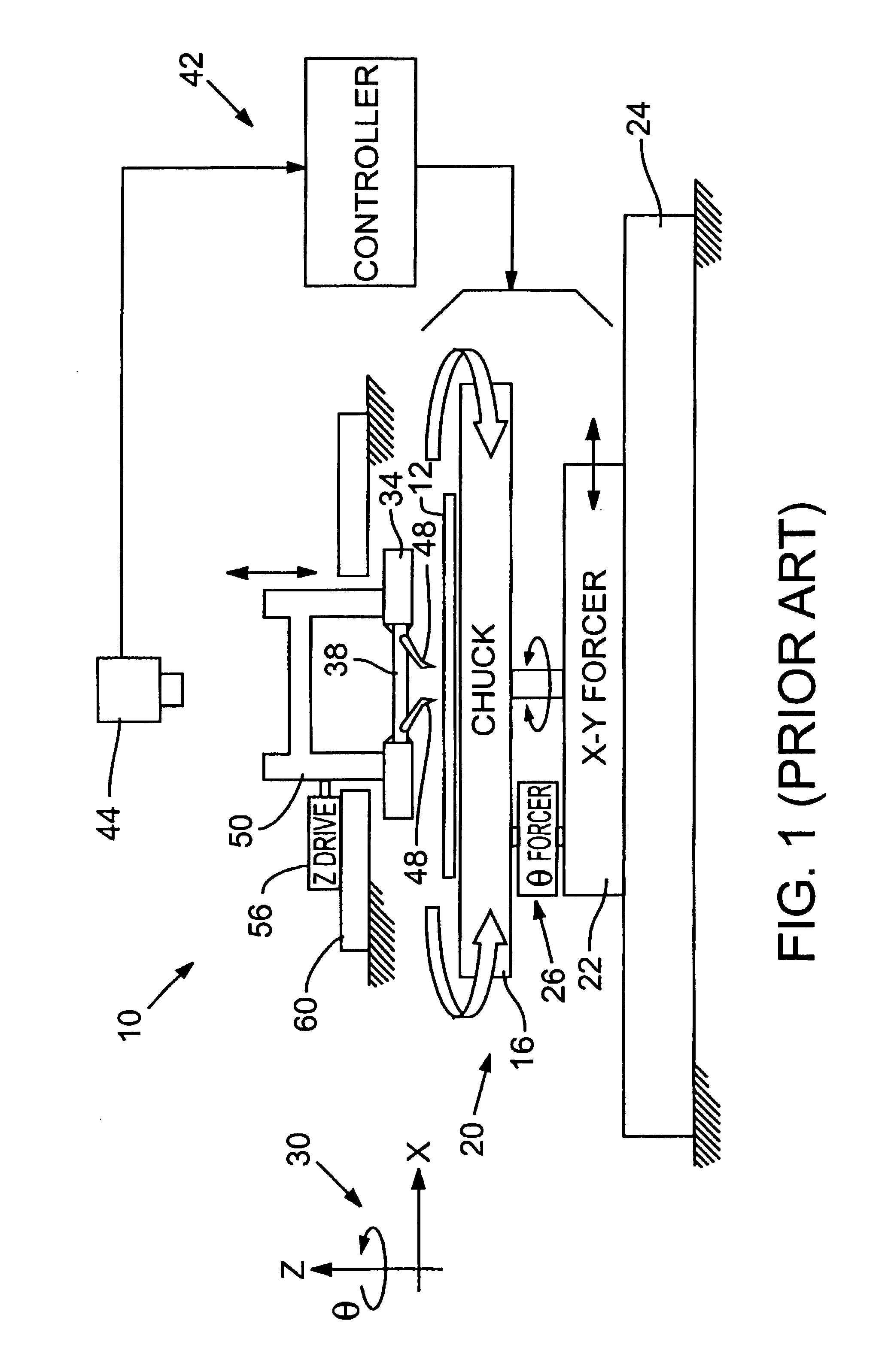 Test probe alignment apparatus