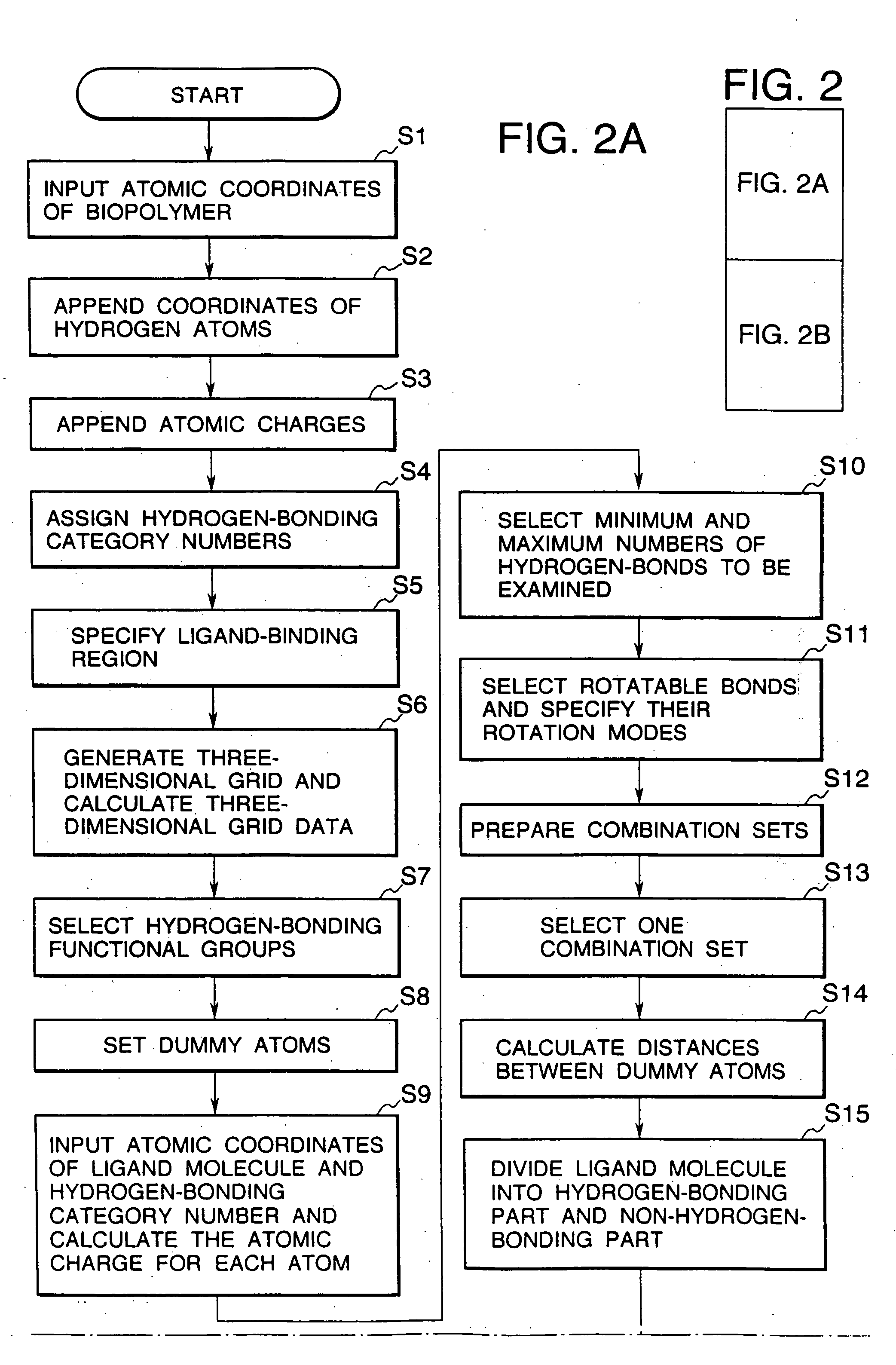 Methods for searching stable docking models of biopolymer-ligand molecule complex