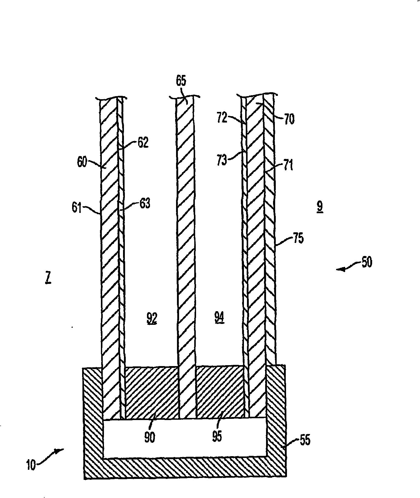 Anti-fog refrigeration door and method of making the same