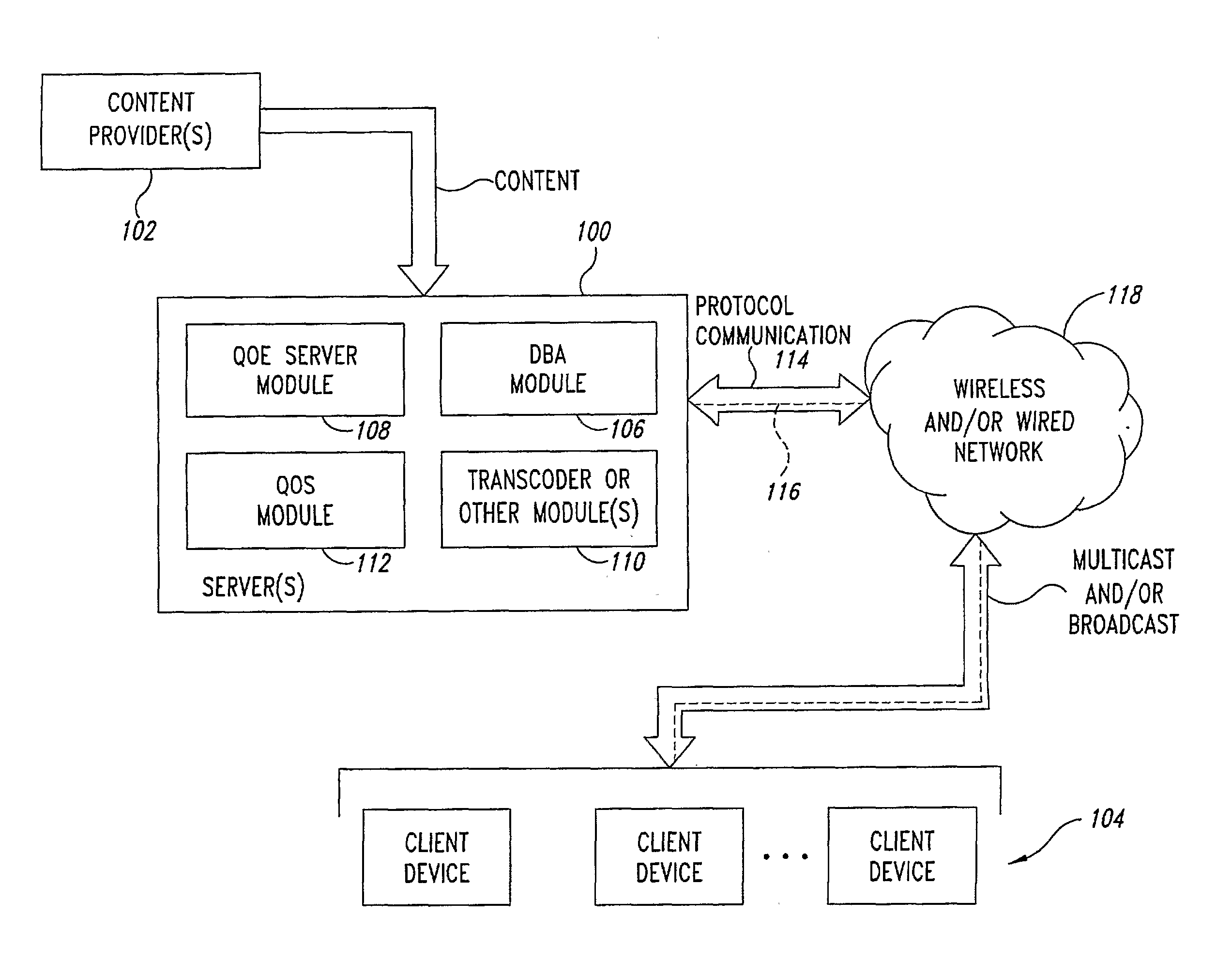 Multicast and Broadcast Streaming Method and System