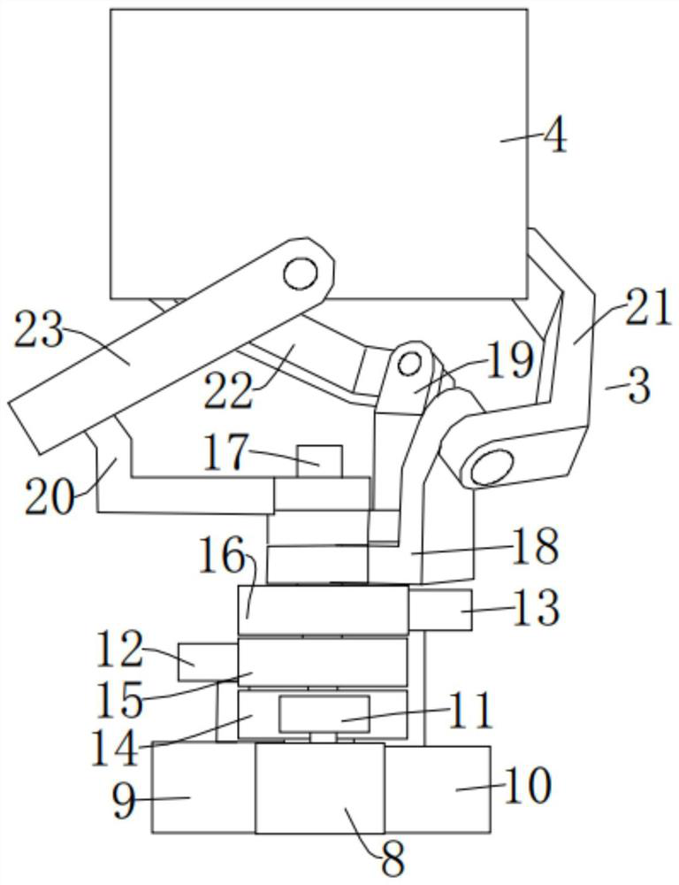 Surveying and mapping auxiliary tool and use method thereof