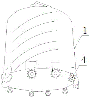 Rotary drilling method for hard rocks