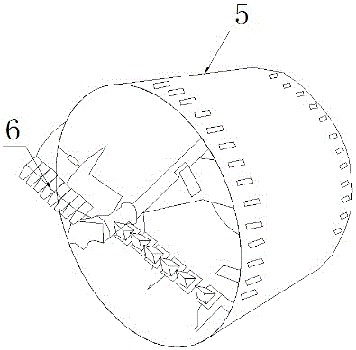 Rotary drilling method for hard rocks