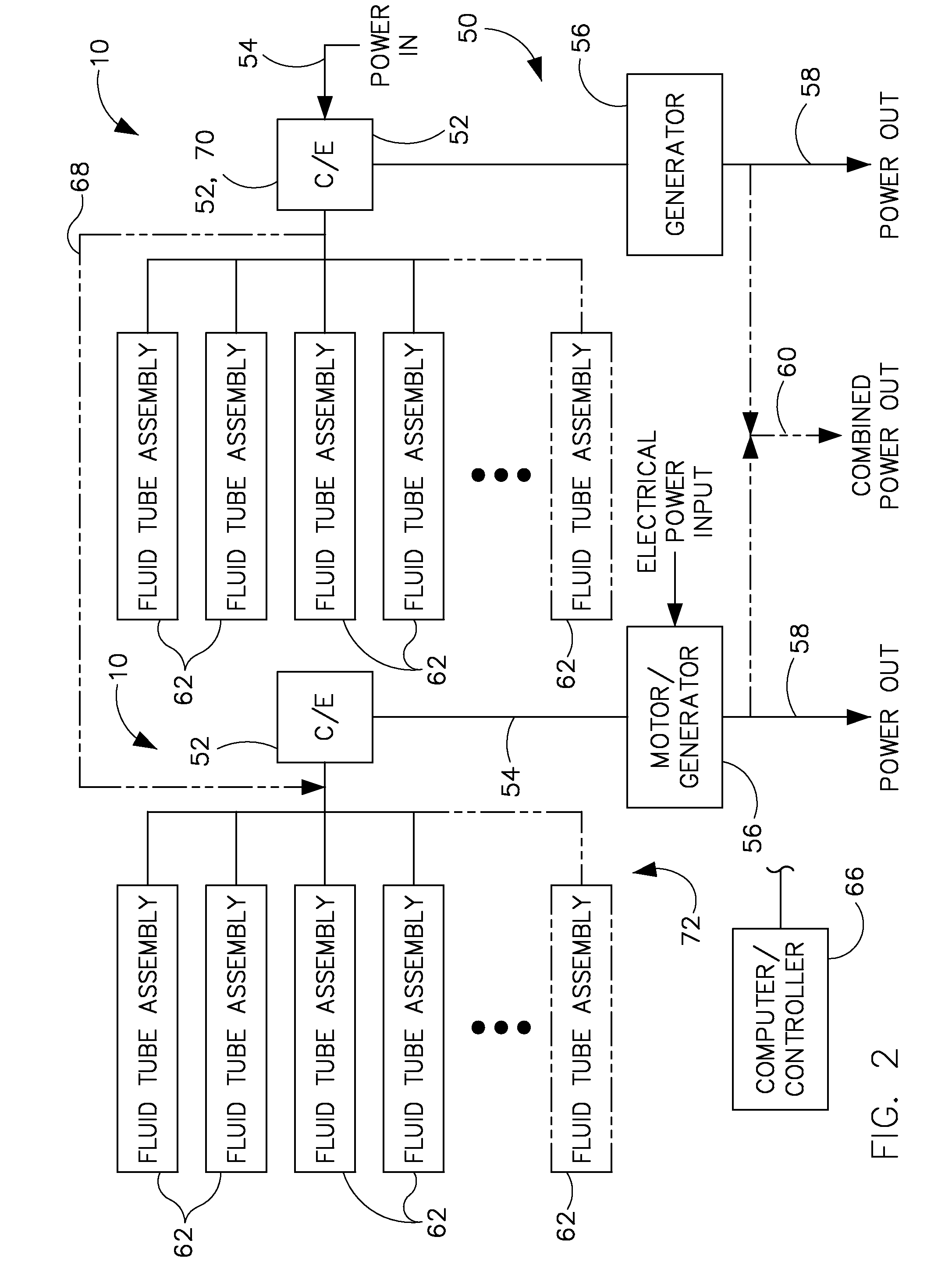 System for underwater compressed fluid energy storage and method of deploying same