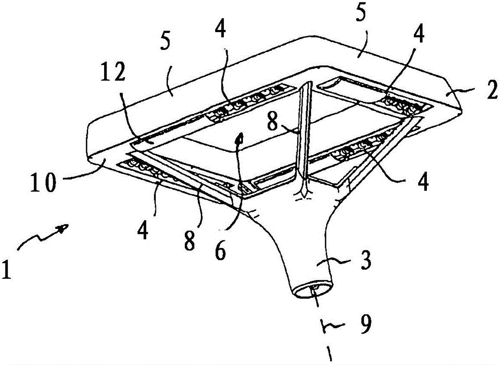 Lighting device for street and assembly method