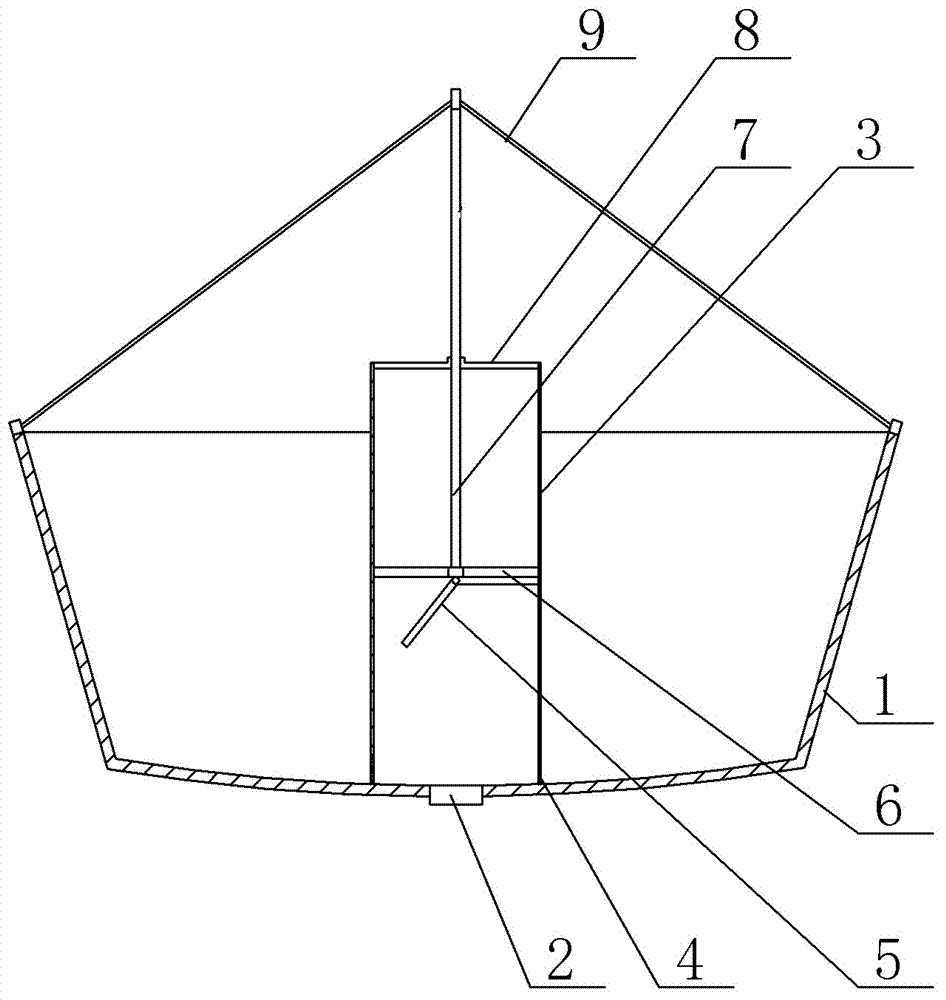 Concrete pumping pipeline cleaning method and device