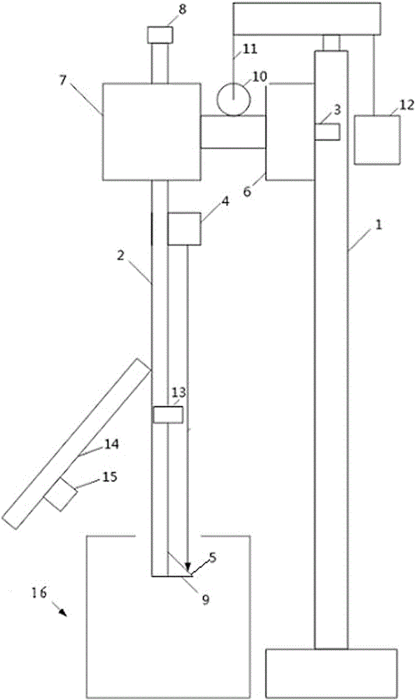 A high-precision non-contact workpiece inner diameter measuring device and method