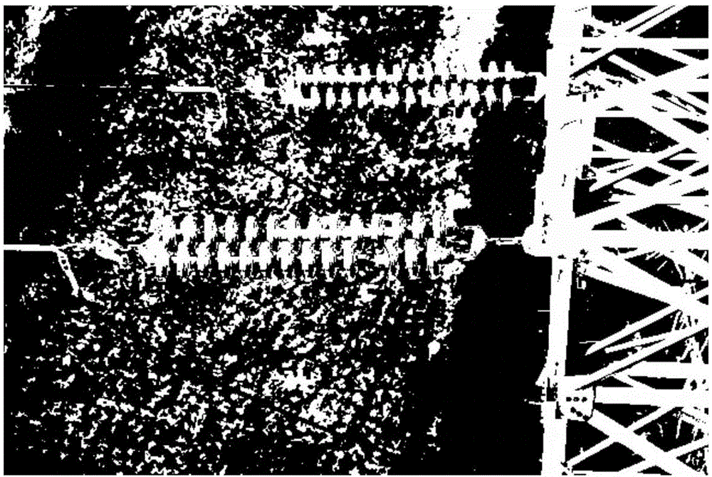 Image-processing-based insulator defect detection method and system