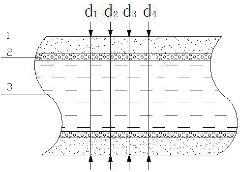 Ultrasonic detection method of scale thickness in pipeline