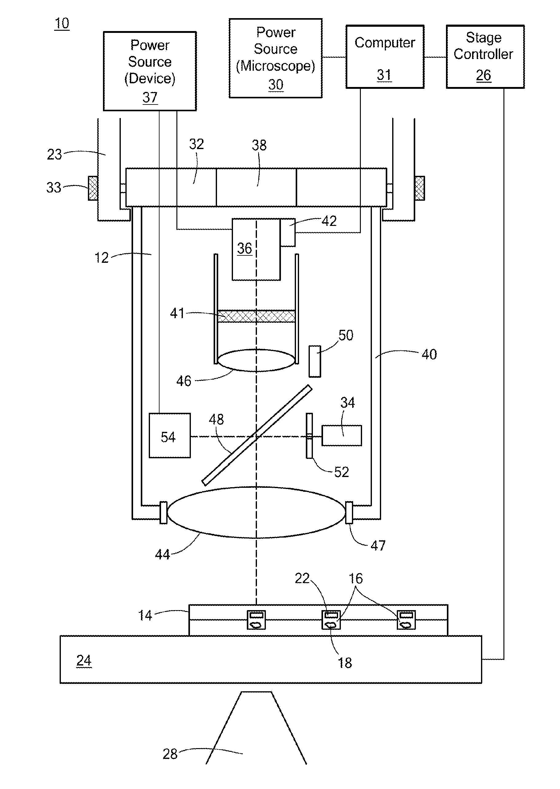 Microscope accessory and microplate apparatus for measuring phosphorescence and cellular oxygen consumption