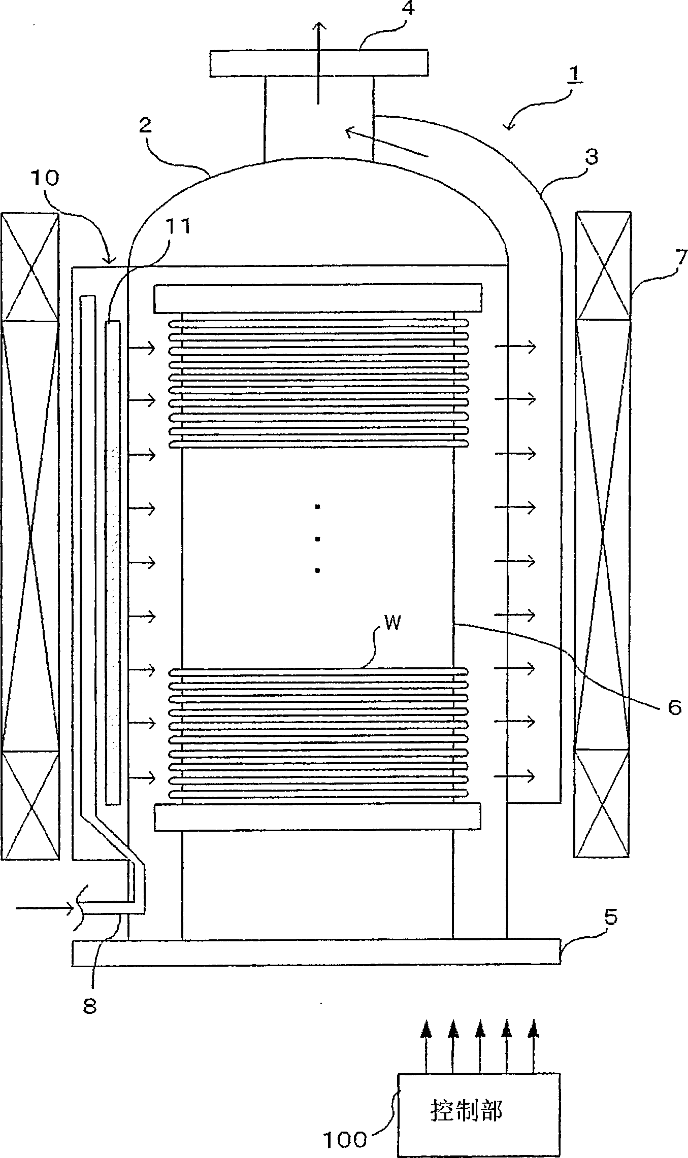 Formation of silicon nitride film by using atomic layer deposition method